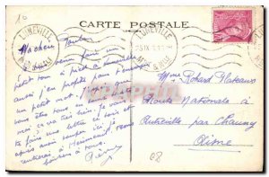 Old Postcard Luneville Chateau