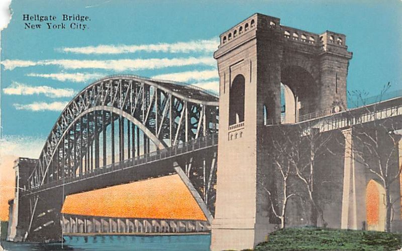 Hellgate Bridge New York City, NY, USA Unused 