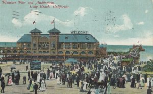 LONG BEACH, California, 1910; Pleasure Pier