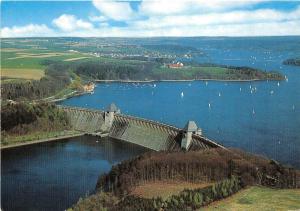 BG10635  sperrmauer der mohnetalsperre  mohnesee barrage  germany