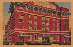 Textile Hall Greenville, South Carolina