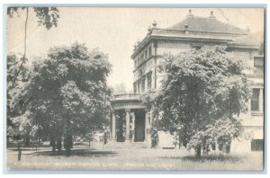 1912 Northwestern University Orrington Lunt Library Evanston Illinois Postcard