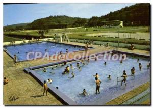 Postcard Modern Aire Sur Adour The Swimming Pool