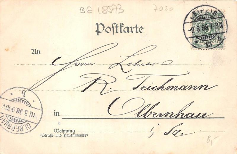 bg18573 Leipzig Litho Reichsgericht     germany