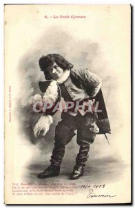Old Postcard Fun Children Little Cyrano