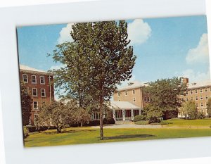 Postcard Lincoln Residence Hall, University of Illinois, Champaign-Urbana, IL