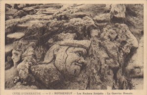 France Rotheneuf Les Rochers sculptes Le Guerrier Romain