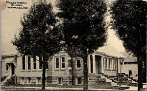Postcard Presbyterian Church in Nappanee, Indiana~132863