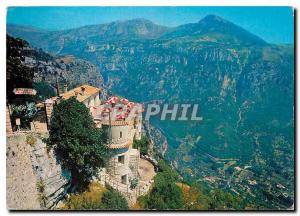 Modern Postcard Gourdon Alpes Maritimes Le Vieux Chateau and the Loup Valley