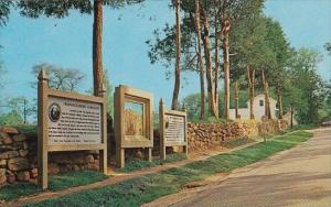Sunken Road And Stone Wall Fredericksburg Virginia