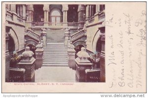 New York Albany State Capitol 1906