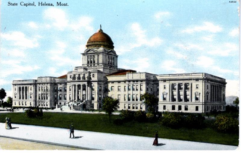 STATE CAPITOL, HELENA. MT.