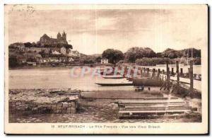 Old Postcard Neuf Brisach The Rhine French View Breisach