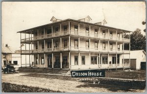 CONTANTIA NY DOBSON HOUSE ANTIQUE REAL PHOTO POSTCARD RPPC