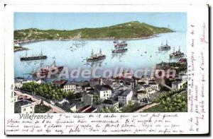 Old Postcard Villefranche