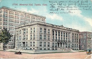 Postcard BUILDING SCENE Topeka Kansas KS AI4617