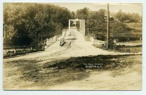 RP NJ The Pond Bridge Boonton 1913  