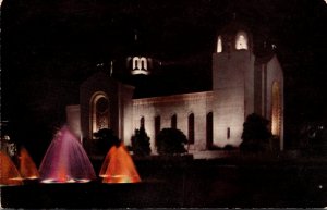 California Los Angeles Saint Sophia Cathedral At Night