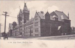 Connecticut Hartford High School 1906 Rotograph