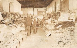 C JUAREZ MEXICO~DEL MERCADO-THE MARKET~1929 REAL PHOTO POSTCARD