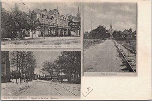 Netherlands Hotel Mellink the Barchem, Kerk, Gezicht in het Dorp Postcard 04.11