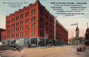 Postcard Oxford Hotel Denver CO