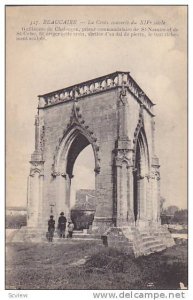 BEAUCAIRE, La Croix converte du XIV siecle, Guillaume de Chalencon, Gard, Fra...