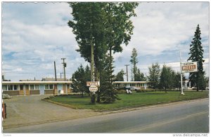 Totem Motel, Edson, Alberta, Canada, 40-60s
