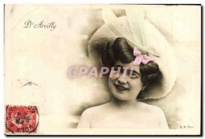 Old Postcard Theater Woman D & # 39Arcilly