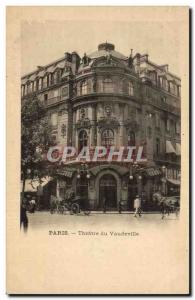 Postcard Old Paris Theater Vaudeville