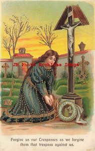 8 Postcard Set, ASB No 264, Lords Prayer, Angels, Children