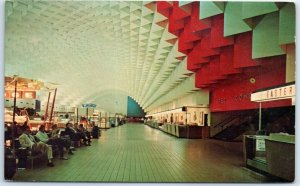 Postcard - Willow Air Terminal - Detroit, Michigan