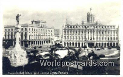 Republic of Cuba Presidential Palace, Corona Cigars Factory  Presidential Pal...