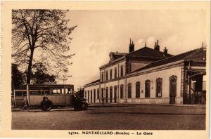 CPA MONTBÉLIARD - La Gare (299836)