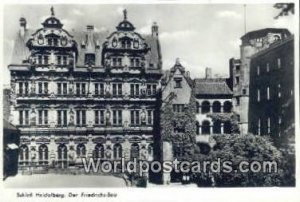 Der Friedrichs Bau Schlob Heidelberg Germany Glue on back 