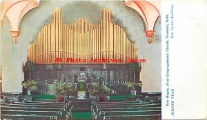 NE, Fremont, Nebraska, First Congregational Church, Organ, Hammond Printing