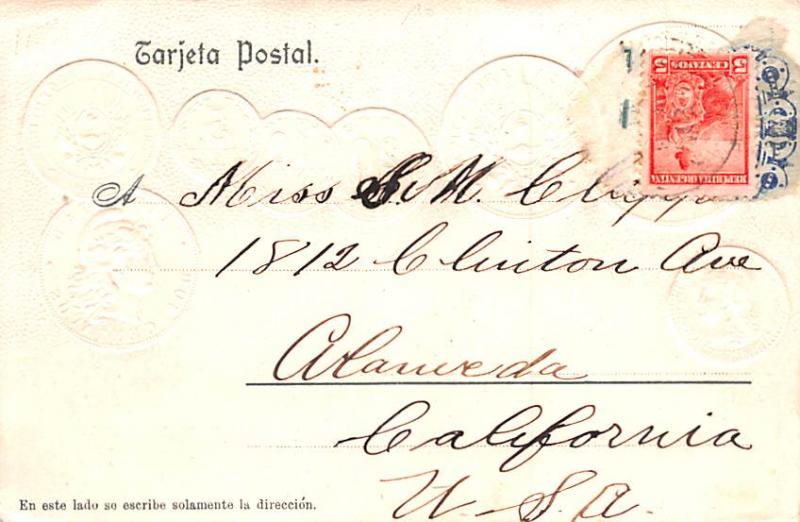 Coin Postcard, Old Vintage Antique Buenos Aires