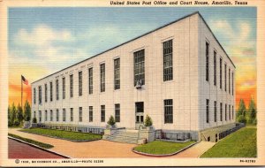 Texas Amarillo Post Office and Court House Curteich