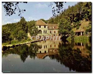 Modern Postcard Avallon Cauoux The Mill On The Cousin