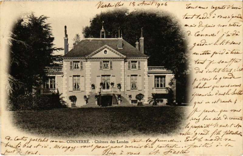 CPA Connerré Chateau des Landes (993755)