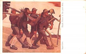 Death Dance in the year nine Austria Postcard