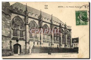 Old Postcard The Meaning Palais Synodal