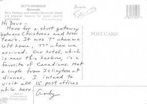 Ely's Harbour Bermuda Postcard