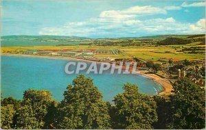 Modern Postcard The bay From North Hill Minehead