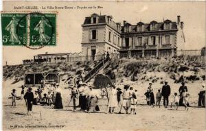 CPA St-GILLES - La Ville N.-D. - Facade sur la Mer (297858)