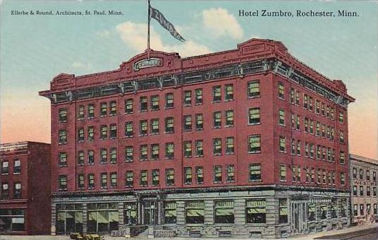 Minnesota Rochester Hotel Zumbro