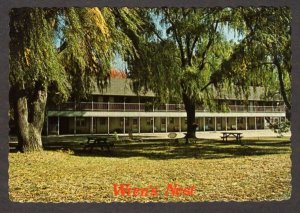 NH Wren's Nest Motel Portsmouth New Hampshire Postcard Carte Postale