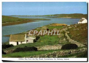 Modern Postcard Clifden Bay from the Sky Road Connemara Co Galway Ireland