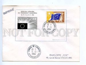 417097 FRANCE Council of Europe 1964 year Strasbourg European Parliament COVER