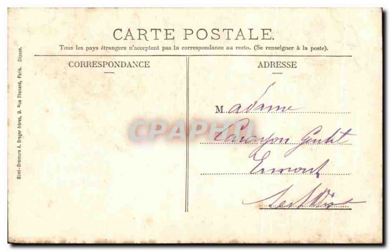 Postcard Old Montmagny fifth Generale